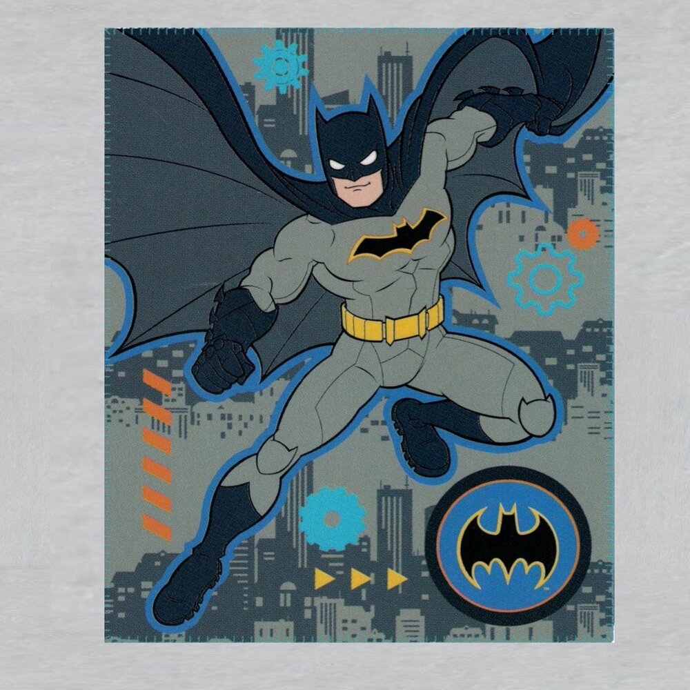 Batman Fleece Throw Blanket Measures 46 x 50 Inches